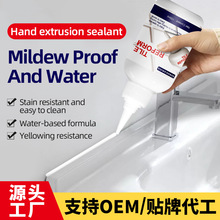 家用水性美缝剂瓷砖地砖缝隙填充卫生间防水防霉家用白色填缝剂