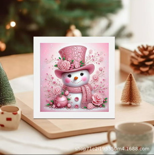 1pc30*30cmDIY����ѩ�ˮ�������5D�ʯ�L�����b,�o��ˇ�g�b�