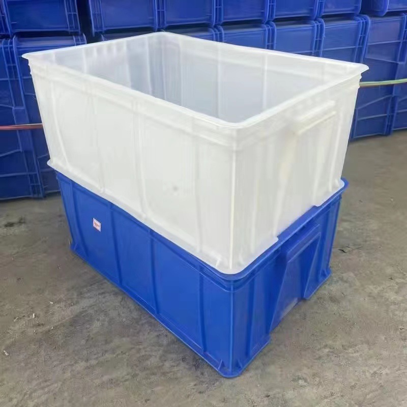 Caja de plástico caja rotatoria tortuga caja de cría piezas accesorios caja de herramientas marco de goma logística caja de pan de alimentos