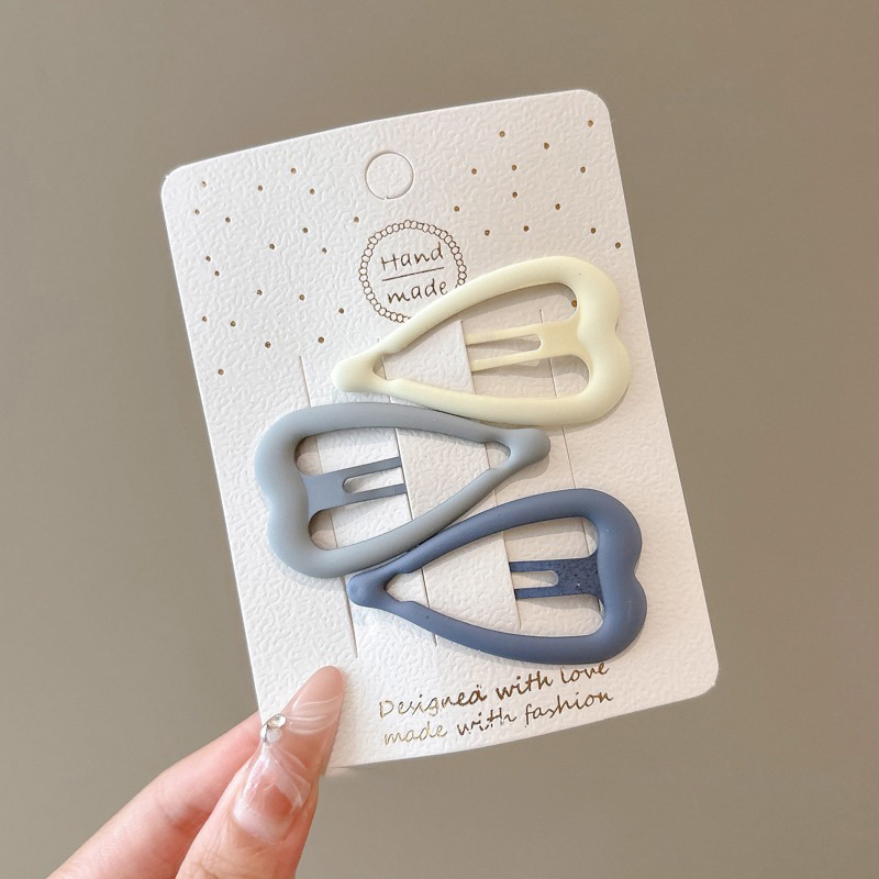 Hermosas pinzas de cabello azul leche pinzas de cabello lateral pinzas de cabello pinzas