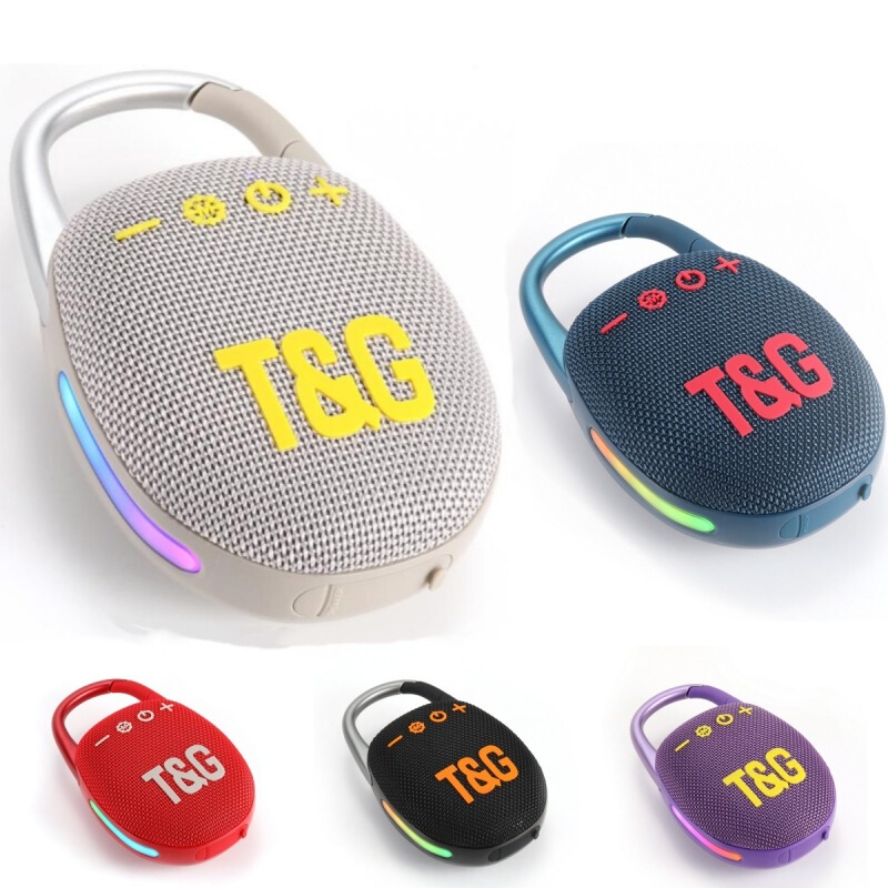 新しい TG447 Bluetooth スピーカー屋外ミニ登山デスクトップポータブルワイヤレス LED ライトサブウーファーギフトオーディオ|undefined