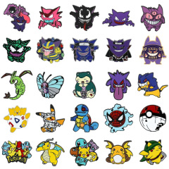 日系アニメ宝可夢ブローチポケモンのポケモン耿鬼ピカチュウ精霊球バッジ