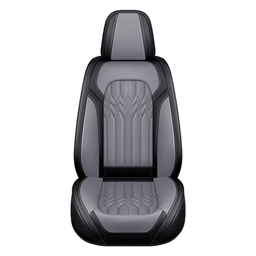 Dr. Jie Cross-Border Wholesale Nappa Leather Car Seat Cushion, Universal for All Seasons, Five-Seater Breathable Leather Fully Enclosed Seat Cushion