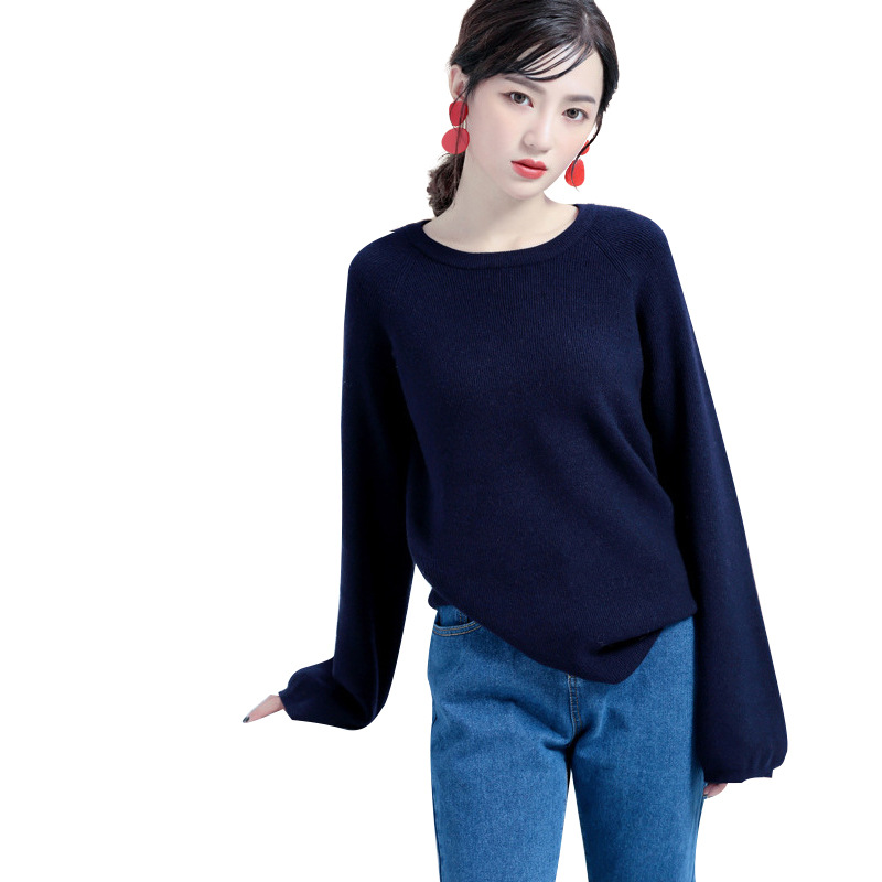 디자인된 모직 여성 의류 모직 직조 공장 가공 라운드 넥 핸드 버튼 스웨터, 도면 및 샘플을 사용한 소규모 배치 처리