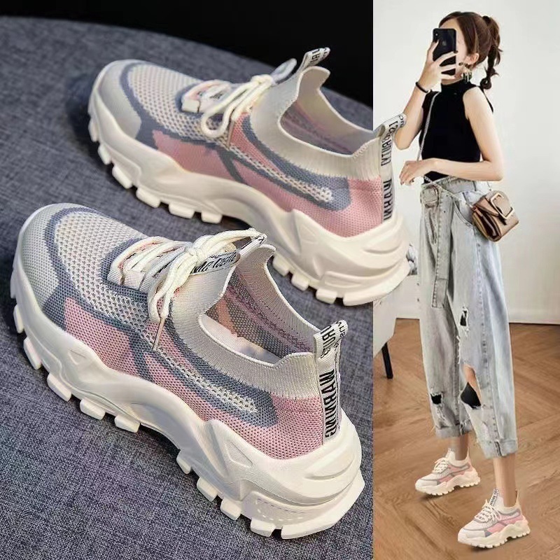 Women's Lady Work Shoes Sports Shoes Sneakers Fabric Slip Resistant Footgear_voghion.com