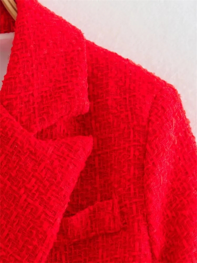 Nuovo stile autunno 2024 da donna, giacca casual alla moda, doppiopetto, ampia, per le donne_voghion.com