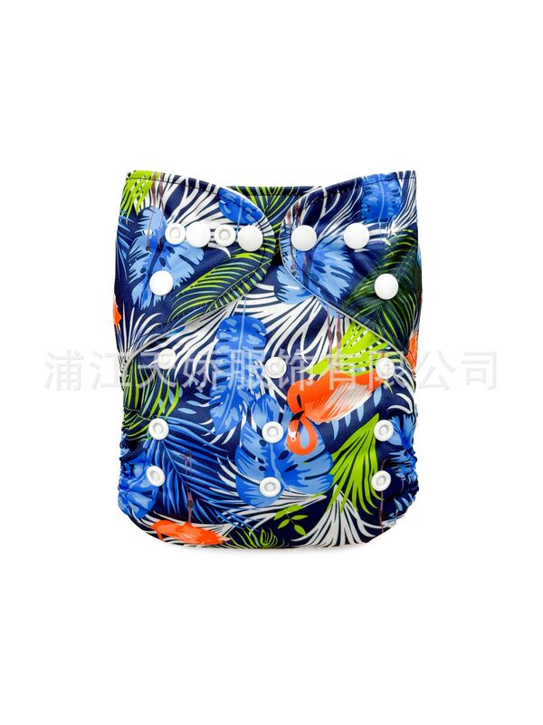 メーカークロスボーダー赤ちゃんおむつ洗える尿不湿通気性プリントトレーニングパンツcloth diaper|undefined