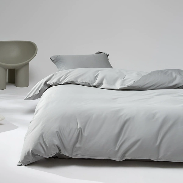 100 long velvet quilt covers-Hazy gray (four seasons)