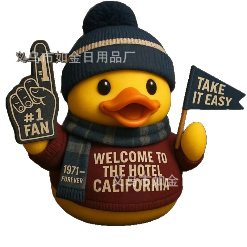 国境を越えた新製品 The Rock Tribute Duck 情熱と態度を込めたロックトリビュートダック|undefined