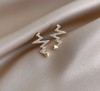 South Korean goods from pearl, small brand diamond earrings with tassels, Korean style, Chanel style