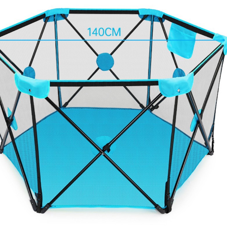 Children's Playpen, Baby Protective Fence, Baby Toddler Amusement Park, Indoor and Outdoor Dual-Use, Foldable and Storable