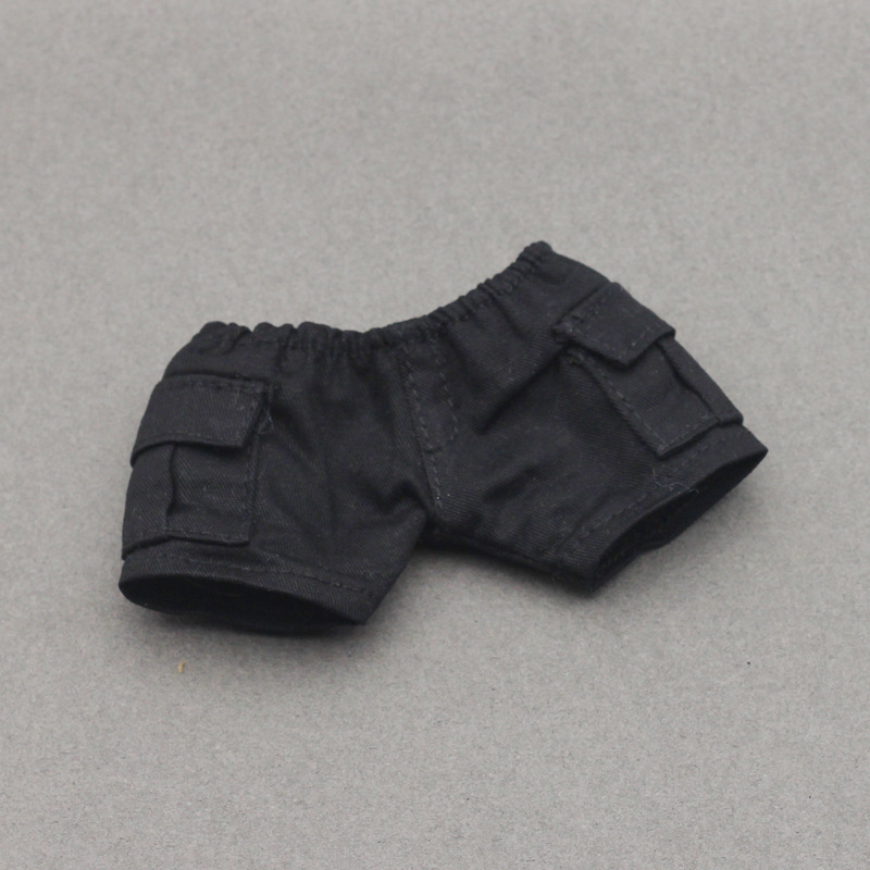 17CM一二三代布玩具人形服カウボーイポケットズボン工装ズボンLabubu人形服人形|undefined