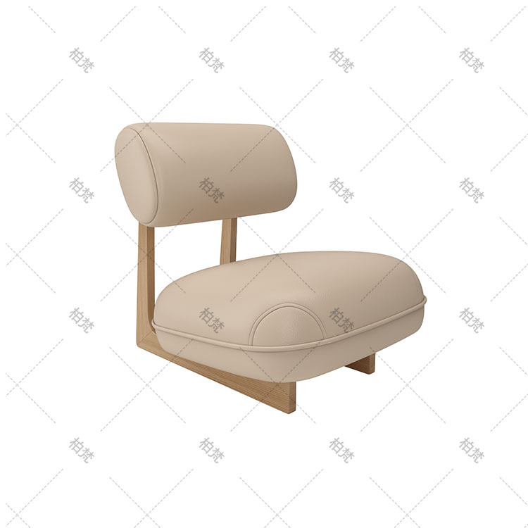 Silla casual modelo C (beige)