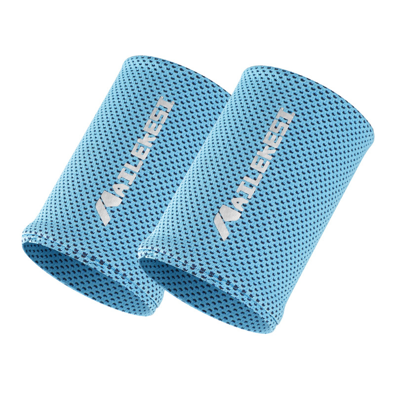 Pulseras deportivas Toalla de sudor de muñeca que absorbe el sudor Correr mujer verano fitness toalla de secado rápido equipo artefacto de sensación fría pulsera