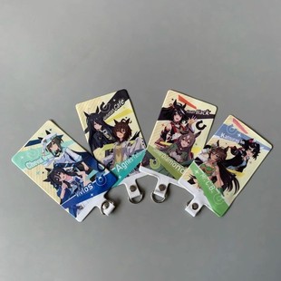 Slightly Defective Japanese Authentic Limited Edition Jockey Girl 711 Mobile Phone Back Card Rubber Pendant