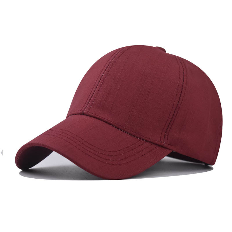 Cross-border multi-color de viaje de alta calidad gorra de béisbol de algodón de color sólido tablero de luz gorra de béisbol todo-Partido sombrero para el sol
