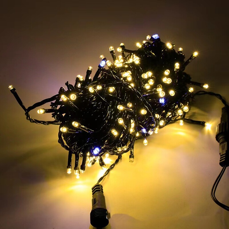 クロスボーダー LED カラーライト、男性と女性の星空ストリングライト、ホリデーデコレーション、屋外防水照明プロジェクト、ツリーライト|undefined