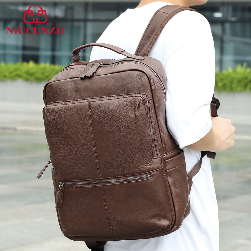 Cross-Border Trendy Versatile New Backpack Multi-Purpose Large-Capacity Laptop Bag Business Travel Backpack