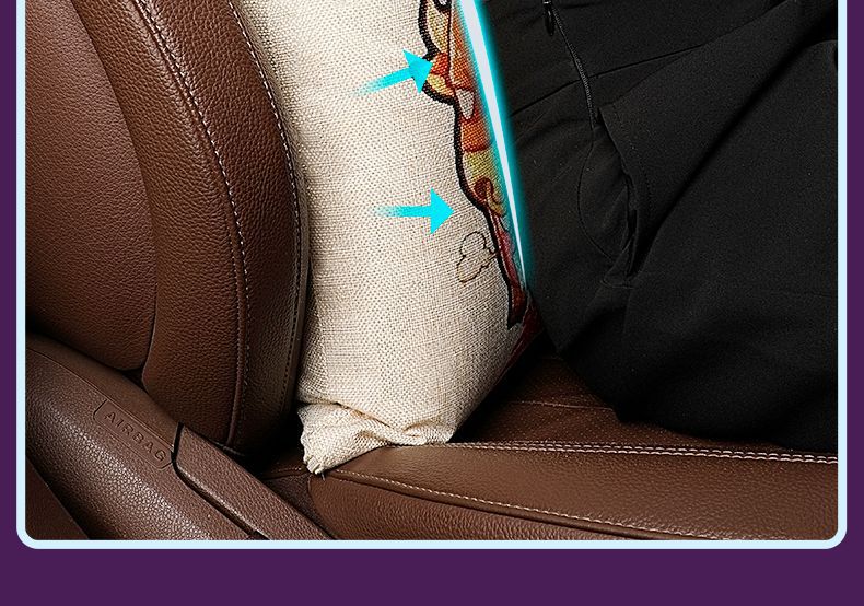 【Factory Clearance】Twelve Constellations Car Headrest Car Cushion Backrest Lumbar Support Car Headrest Neck Pillow Cushion