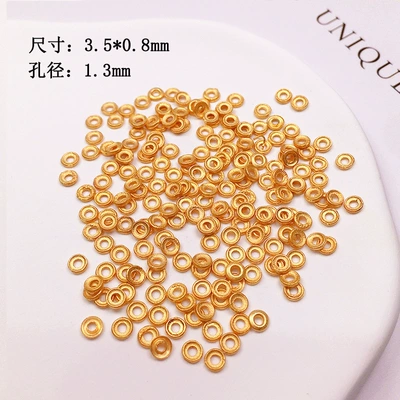 Zərgərlik ara hissələri: Spacer Beads, Loose Beads - about-24-small-round-spacers-per-gram