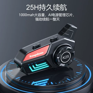 Cool Riding Bao Dəbilqə Bluetooth Qulaqlıq Tam Yarım Dəbilqə Suya Davamlı İşıqlı