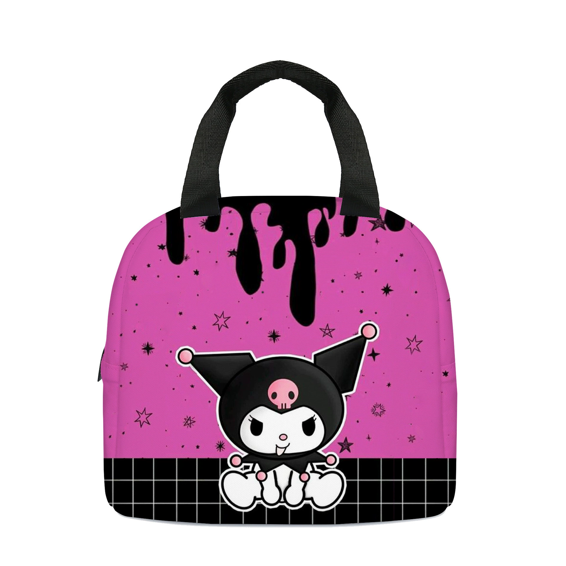 2024 Amazon Cross -border new BLOX FRUITS cartoon primary and secondary school student lunch bag children's ice bag