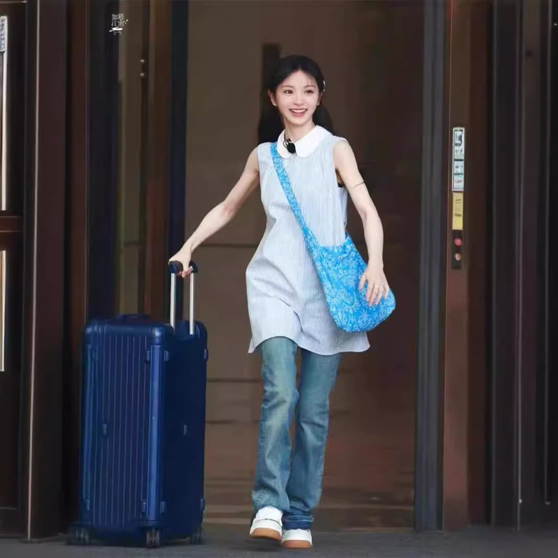 24 Xia Tian Xi Wei with sweet navy wind color light blue striped sleeveless dress new in stock wholesale 24 Xia Tian Xi Wei with sweet navy wind color light blue striped sleeveless dress new in stock wholesale