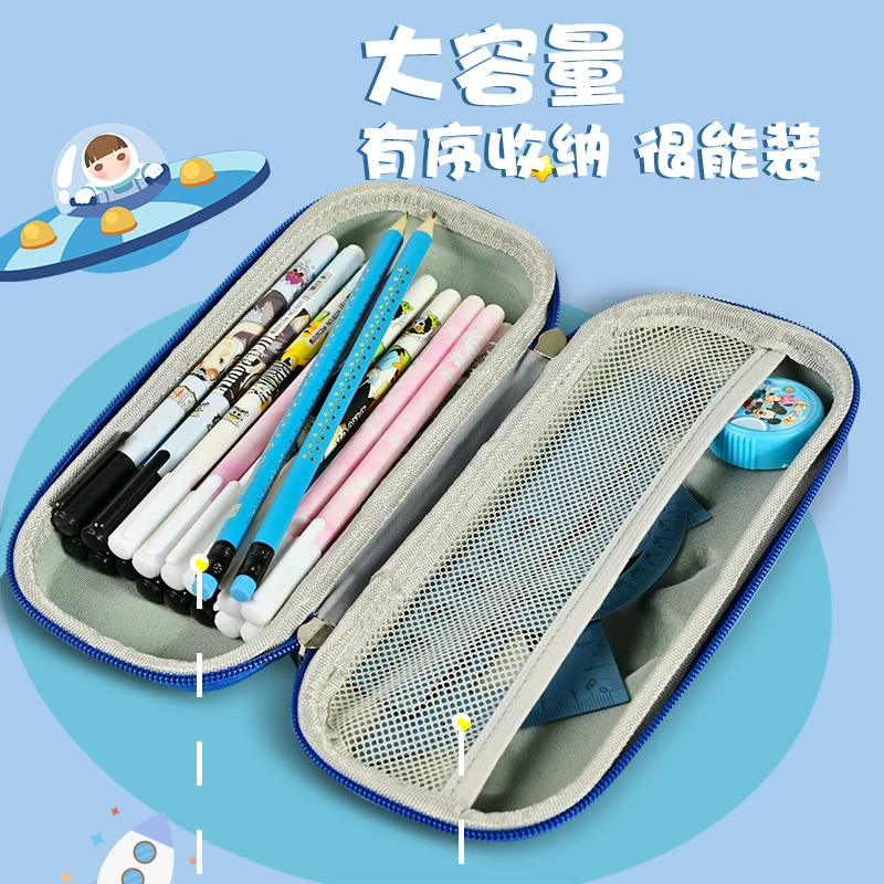 Three dimensional cartoon children's capacious pencil case for elementary school students, wholesale, fall protection