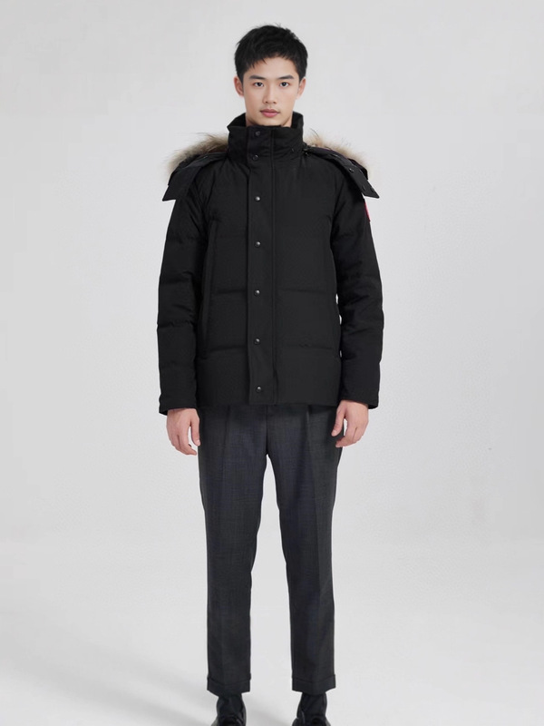 大鹅羽绒服高品质29款Wyndham时尚休闲中长装户外加厚保暖外套|undefined