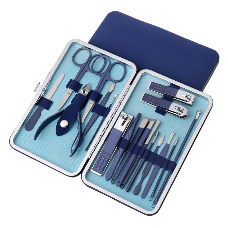 Alemán cortaúñas piel muerta Clippers plegable cortaúñas traje al por mayor de acero inoxidable águila nariz Clippers pie conjunto completo