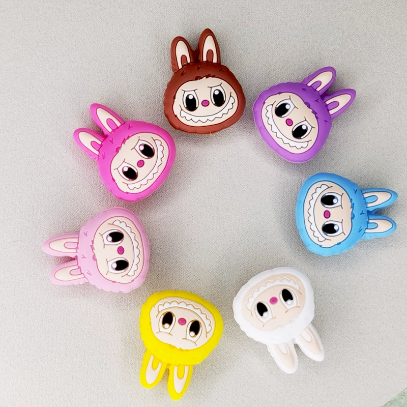 Заводская оптовая продажа амортизаторов для теннисных ракеток из силикона, амортизаторов для теннисных ракеток Labubu, амортизаторов для ракеток для сквоша Labubu