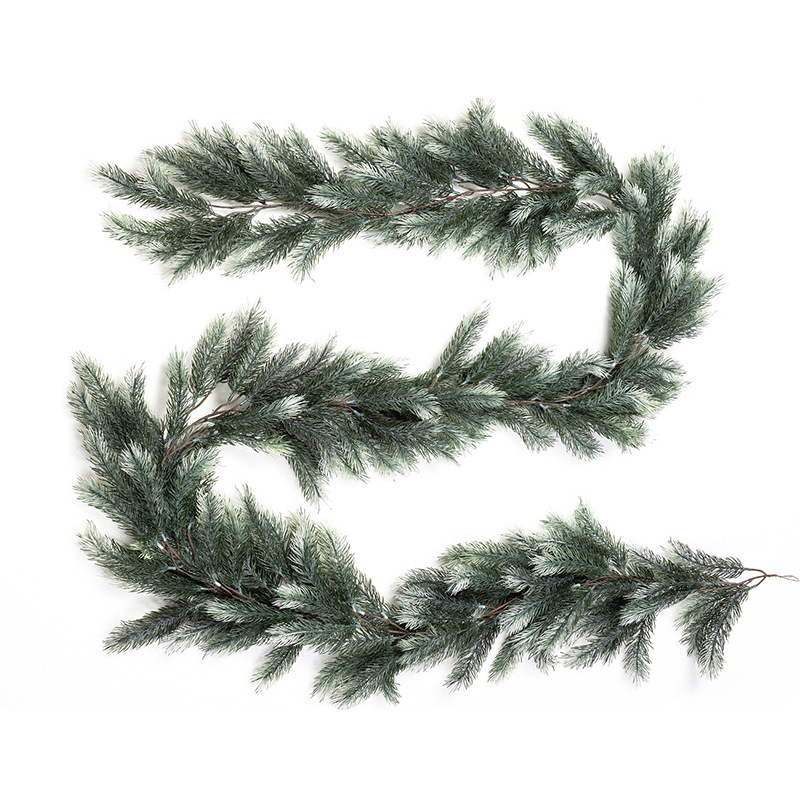 クロスボーダークリスマスツリー型の松葉と籐で編まれた人工観葉植物、卓上、階段、ドア掛けの装飾、造花|undefined
