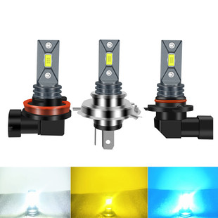 New blade car led fog light 9005 H8 H11 H7 H4 9006 2CSP 3570 80W car light