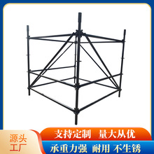 佛山厂家直供黑雷亚架网架户外演出灯光架X架热镀锌雷亚架脚手架