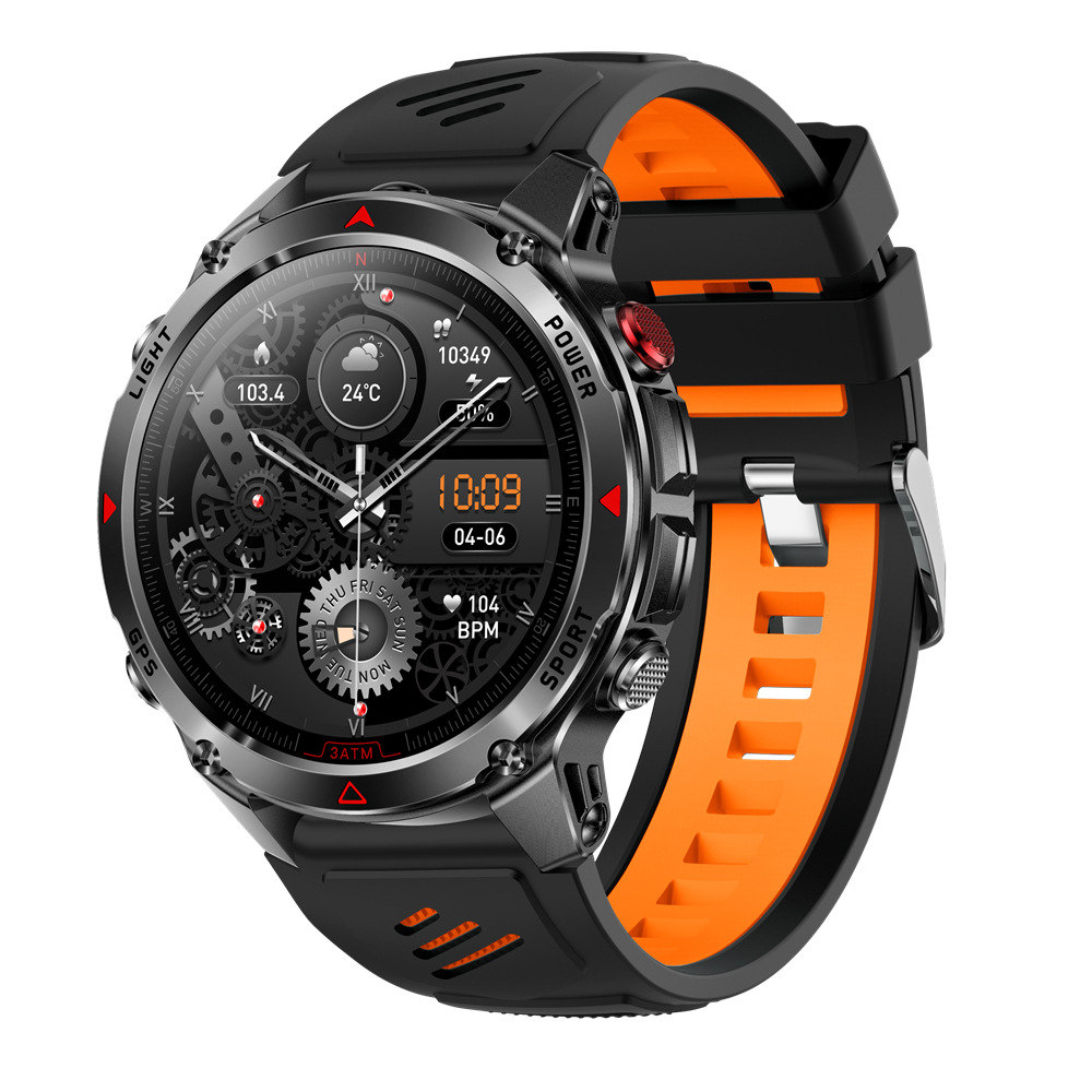 Ht37 Smart Watch Bluetooth Call Heart Rate Monitor Step Counter Sleep...