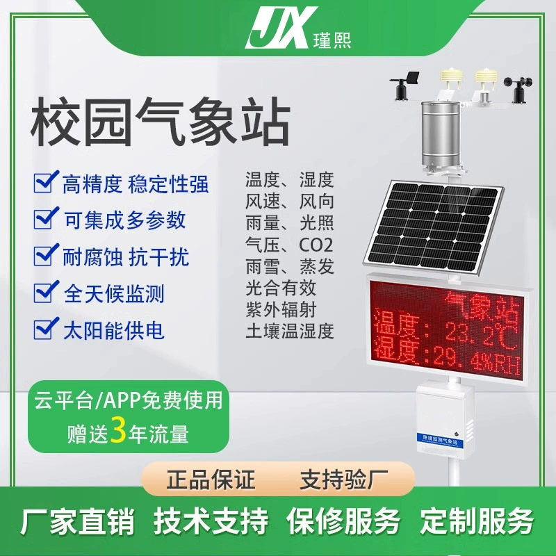 Кампус научно-популярная метеостанция окружающая среда на открытом воздухе климат скорость ветра направление ветра температура и влажность легкая почва испарение воды прибор для наблюдения