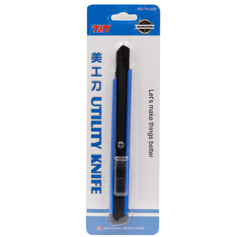 Venta al por mayor engrosada hoja tamaño pequeño Acero inoxidable arte cuchillo de corte de papel de metal cuchillo de talla cuchillo dividido cuchillo expreso cuchillo de papel pintado