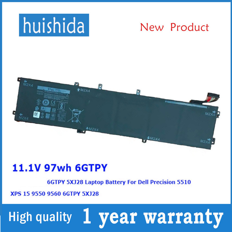 For Dell 6GTPY Dell Precision 5510 5520 5530 Battery