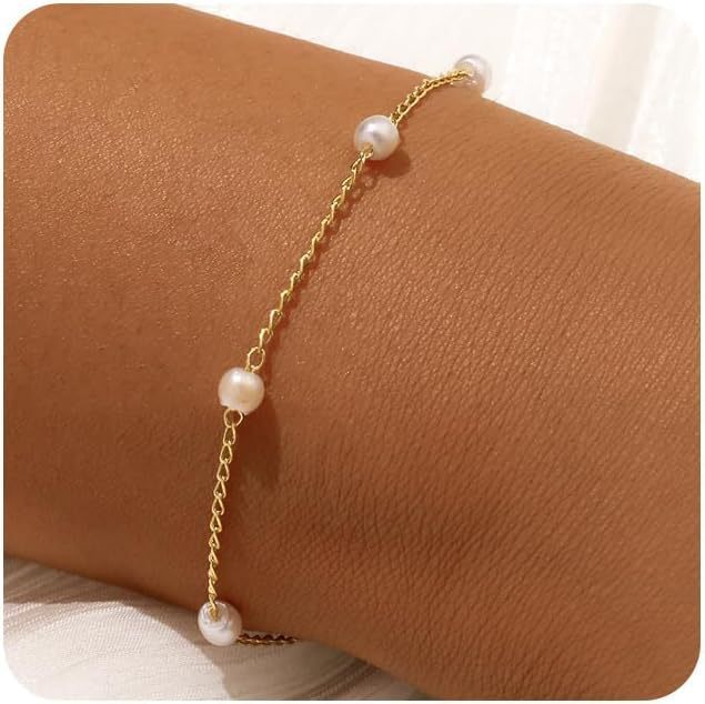 13 진주 체인 골드