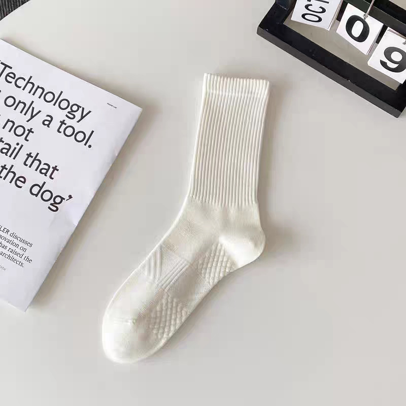 긴 튜브 마사지 바닥 흰색