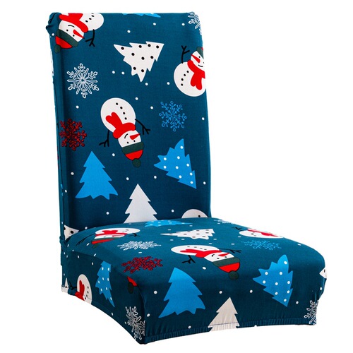 Elastic chair cover, chair cover, family integrated chair cover, simple modern dining chair cover, Christmas stool cover
