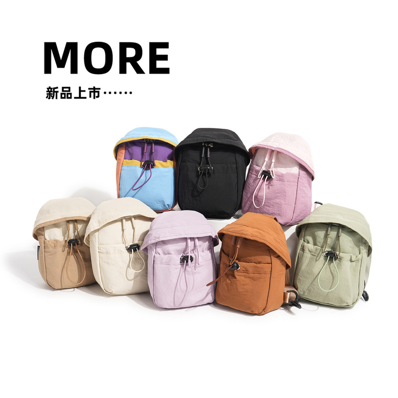 2026 New Trendy Stylish Chest Bag Crossbody Bag for Women Small Bag Outdoor Solid Color Waterproof Shoulder Bag
