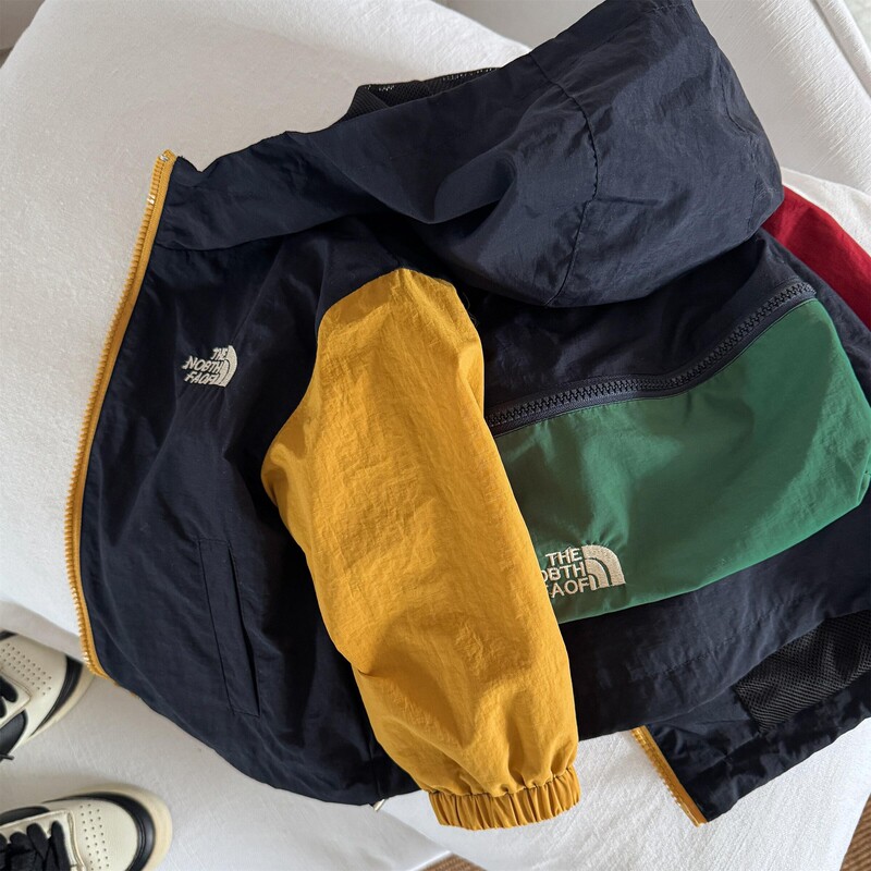 Children's Coat 2025 Spring Boys and Girls Japanese Trendy Brand Small and Medium-sized Children's Lightweight Windproof Jacket Baby's Rusk Jacket