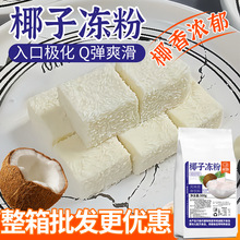 椰子冻粉500g椰奶冻布丁粉小吃糖水甜品椰子奶冻原料椰蓉小方