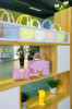 Capacious brand cute handheld cosmetic bag, storage system, pencil case, new collection, flowered