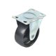 1 inch 1.25 inch 1.5 inch 2 inch 2.5 inch 3 inch black pp nylon universal caster directional wheel screw brake wheel