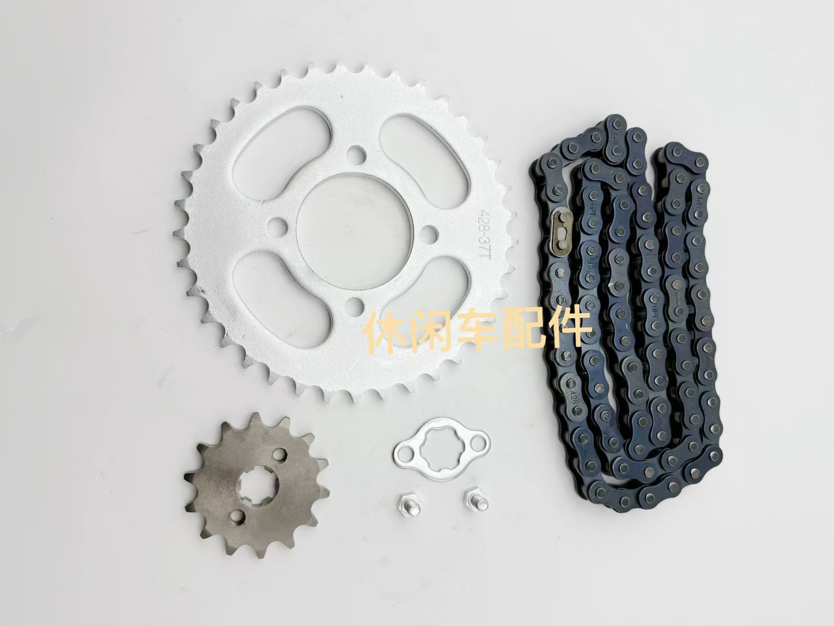 Four-Wheel Bull Atv Accessories Go-Kart Modified Chain Plate Chainring 420, 428, 530 Gear Chain