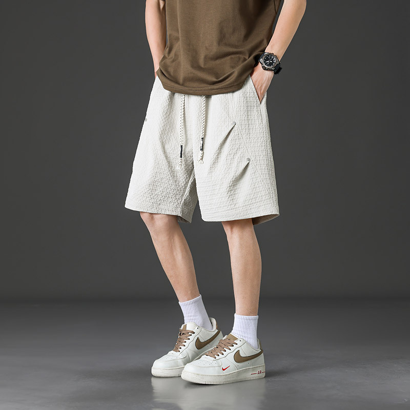 M-8XL verano nuevo estilo pantalones cortos de talla grande para hombres marca de moda fría más grasa para aumentar los pantalones sueltos de uñas de sauce al aire libre montaña cinco