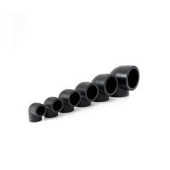PE 90-degree elbow L20-L110 PE equal elbow PE socket-type new material pipe fitting plumbing PE accessories manufacturer