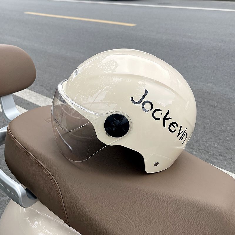 3C Certified Electric Motorcycle Helmet Summer Sunscreen Half Helmet